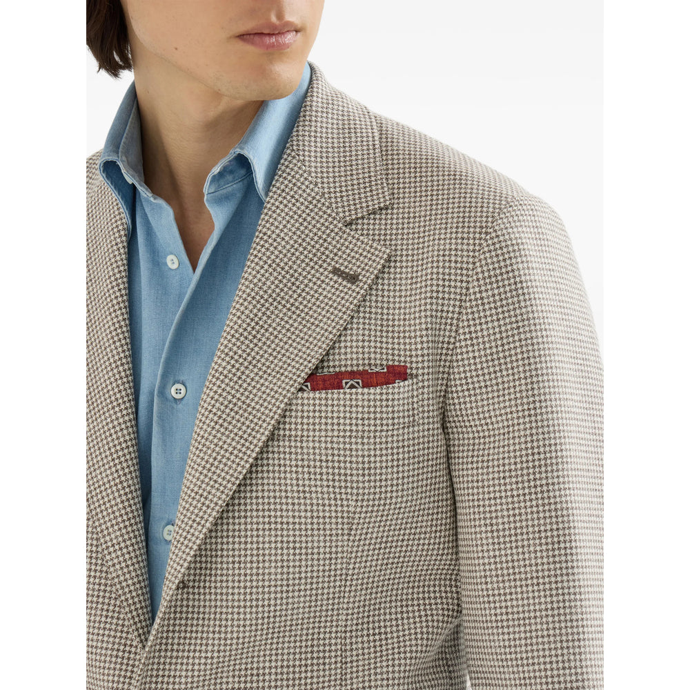 Brunello Cucinelli Neutrals Jackets - Blazers Men