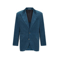 Brunello Cucinelli Brunello Cucinelli Blue Jackets - Blazers Men