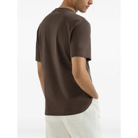 Brunello Cucinelli Brunello Cucinelli Brown T-Shirts & Vests - T-Shirts Men