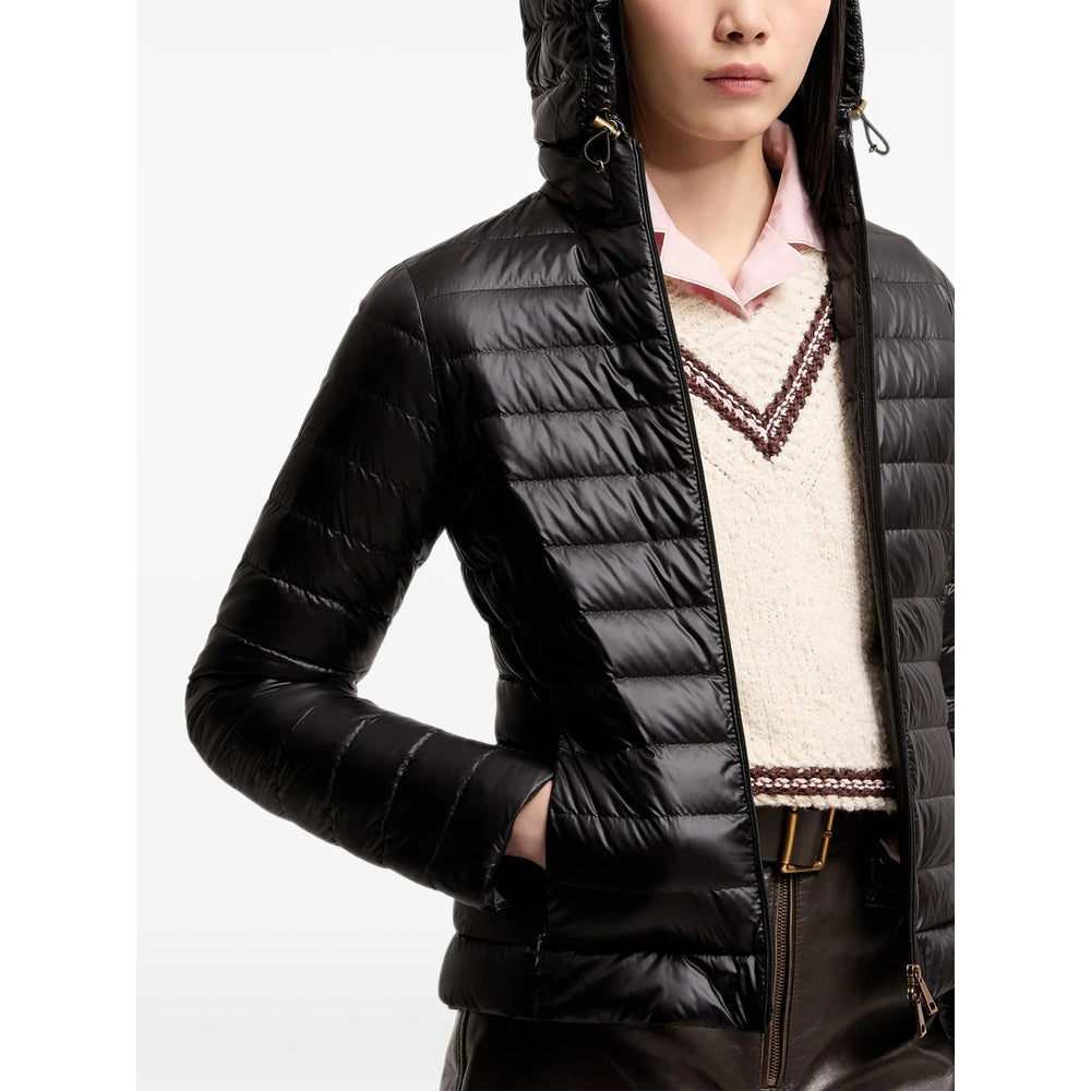 Moncler Black Jackets - Puffer Jackets Women