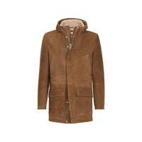 Brunello Cucinelli Brown Coats - Leather Coats Men