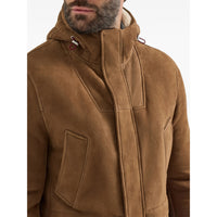Brunello Cucinelli Brown Coats - Leather Coats Men