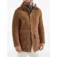 Brunello Cucinelli Brown Coats - Leather Coats Men