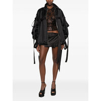 The Attico The Attico Black Skirts - Asymmetric & Draped Skirts Women