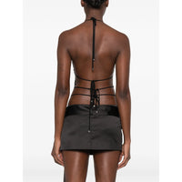 The Attico Black Tops - Vests & Tank Tops Women