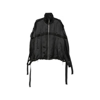 The Attico The Attico Black Jackets - Oversized Jackets Women