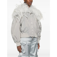 The Attico Grey Jackets - Bomber Jackets Women
