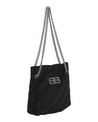 Balenciaga Womens Xs Quilted Crush Tote Bag