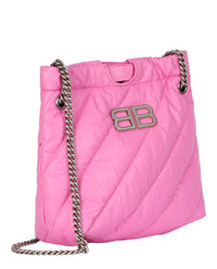 Balenciaga Womens Xs Quilted Crush Tote Bag