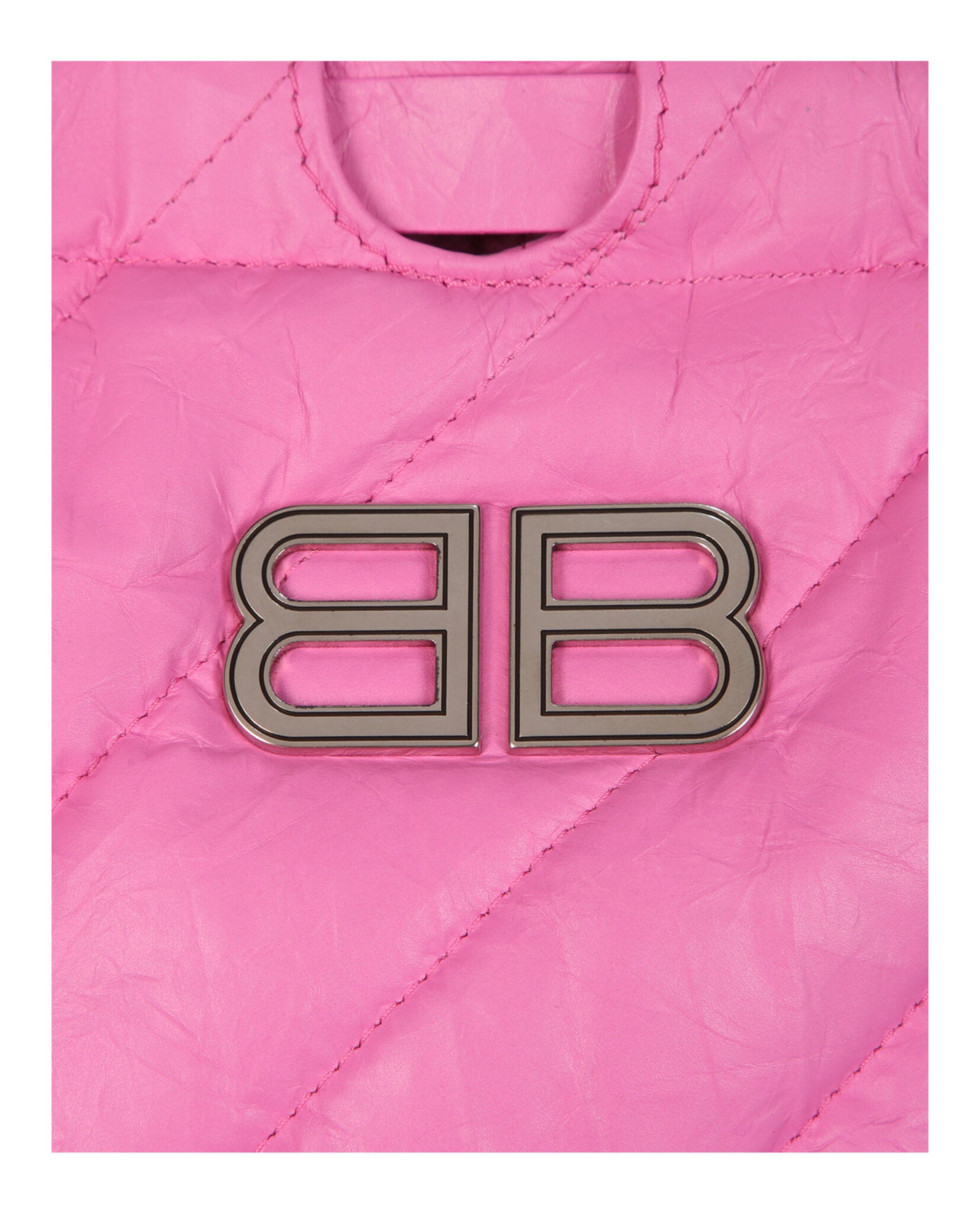 Balenciaga Womens Xs Quilted Crush Tote Bag