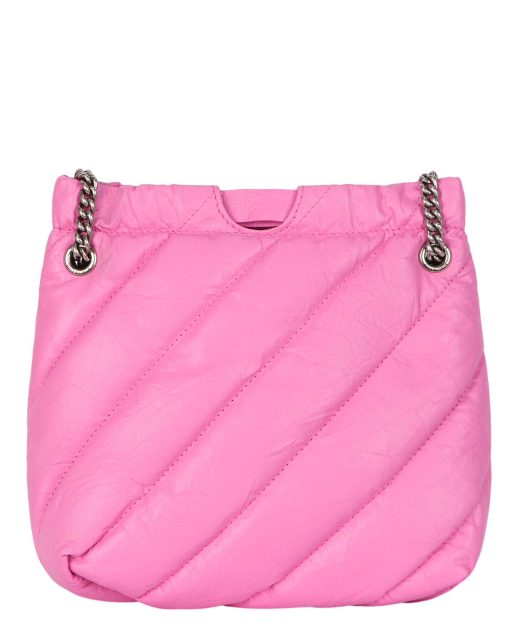 Balenciaga Womens Xs Quilted Crush Tote Bag