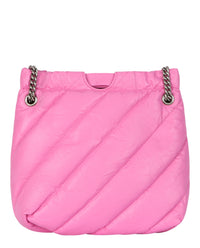 Balenciaga Womens Xs Quilted Crush Tote Bag