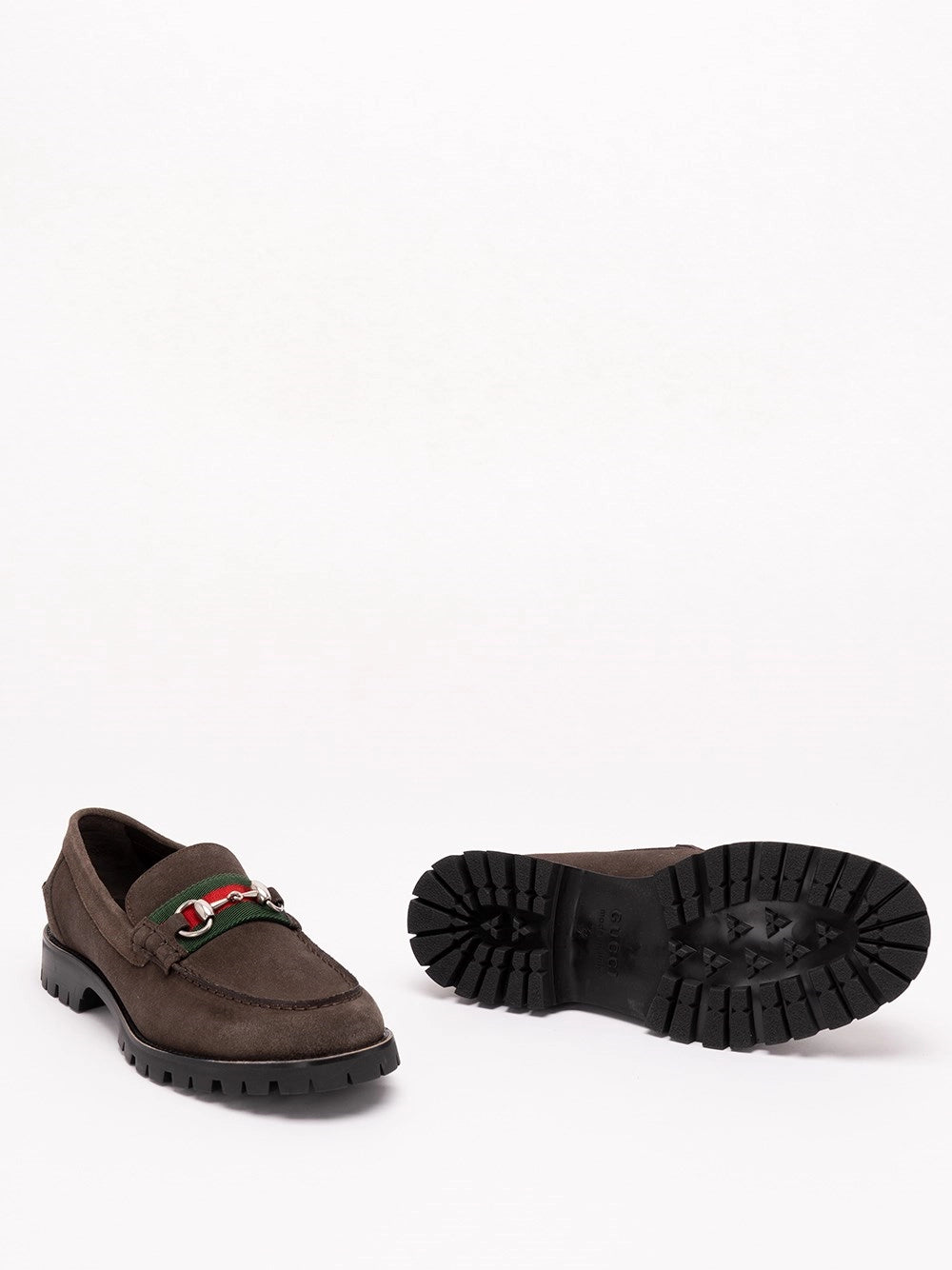 Gucci Gucci Men Loafers With Horsebit And Lug Sole
