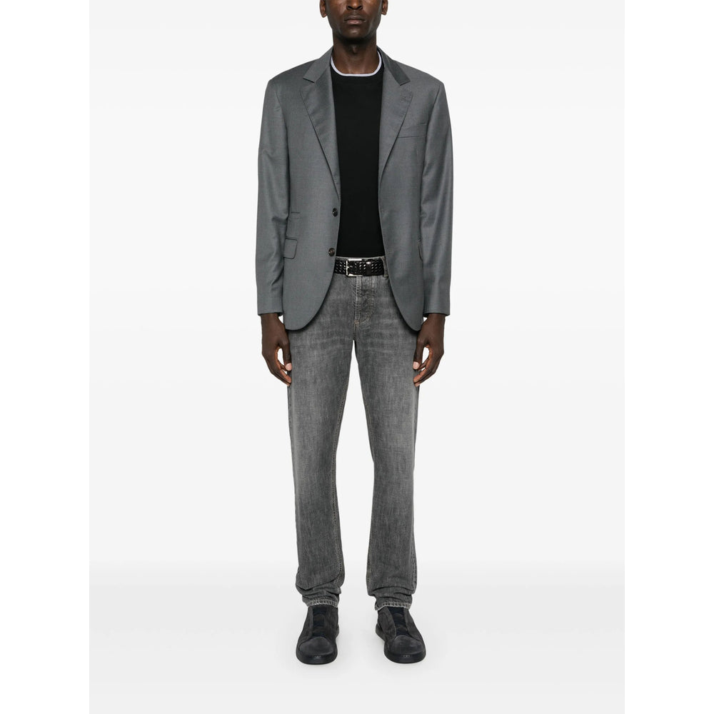 Brunello Cucinelli Black T-Shirts & Vests - T-Shirts Men