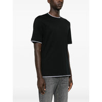 Brunello Cucinelli Black T-Shirts & Vests - T-Shirts Men