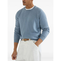 Brunello Cucinelli Brunello Cucinelli Blue Sweaters & Knitwear - Jumpers Men