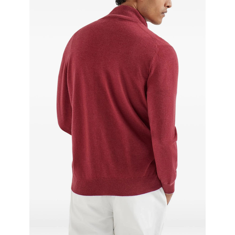 Brunello Cucinelli Brunello Cucinelli Red Sweaters & Knitwear - Cardigans Men