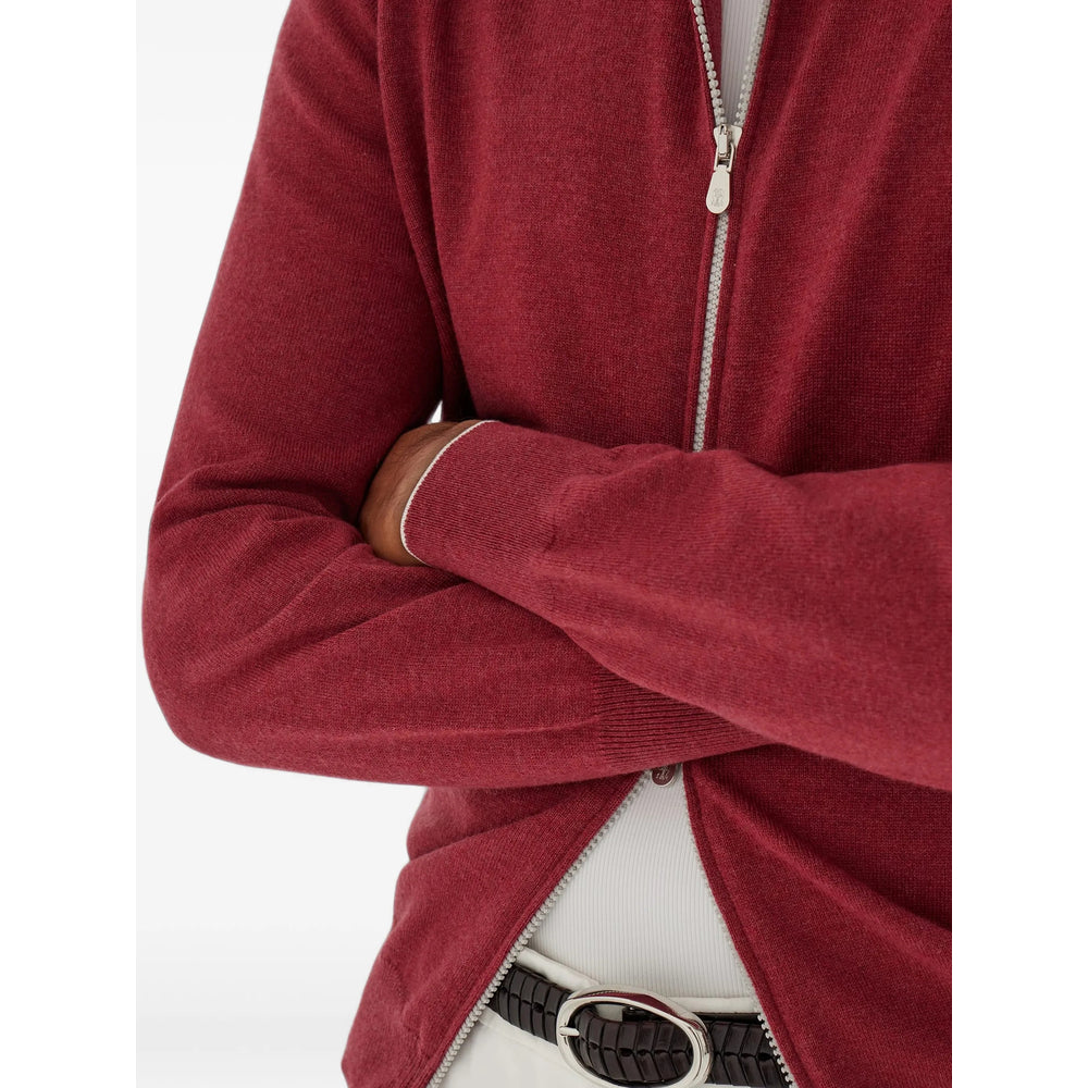Brunello Cucinelli Brunello Cucinelli Red Sweaters & Knitwear - Cardigans Men
