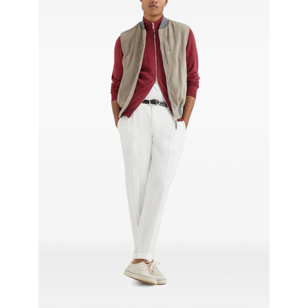 Brunello Cucinelli Brunello Cucinelli Red Sweaters & Knitwear - Cardigans Men