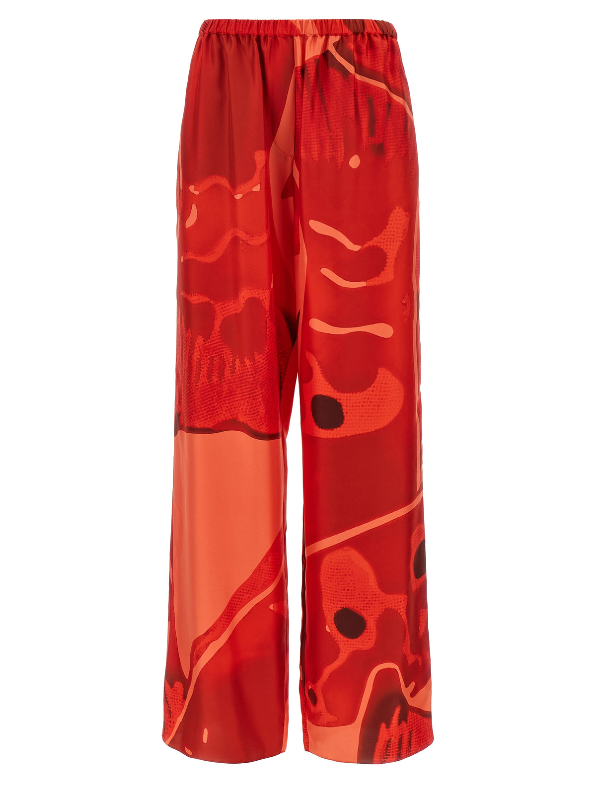 Ferragamo Women Palazzo Silk Pants