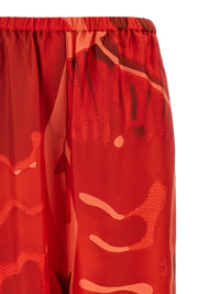 Ferragamo Women Palazzo Silk Pants