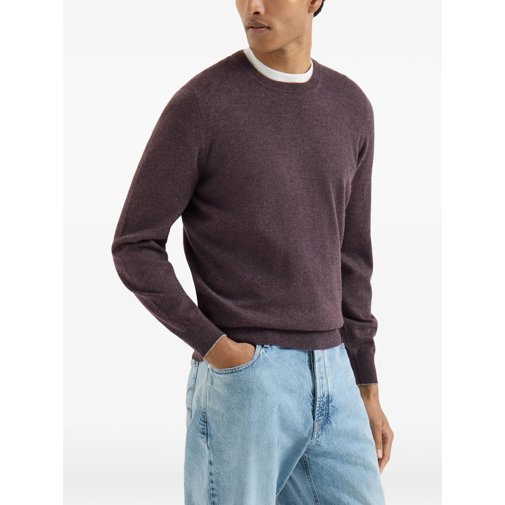Brunello Cucinelli Brunello Cucinelli Purple Sweaters & Knitwear - Jumpers Men