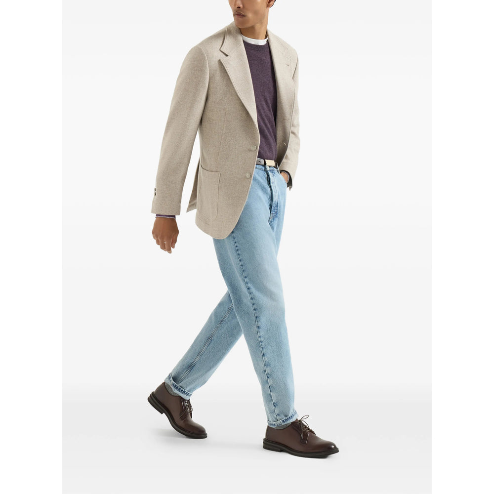 Brunello Cucinelli Brunello Cucinelli Purple Sweaters & Knitwear - Jumpers Men