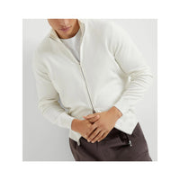 Brunello Cucinelli Brunello Cucinelli White Sweaters & Knitwear - Cardigans Men