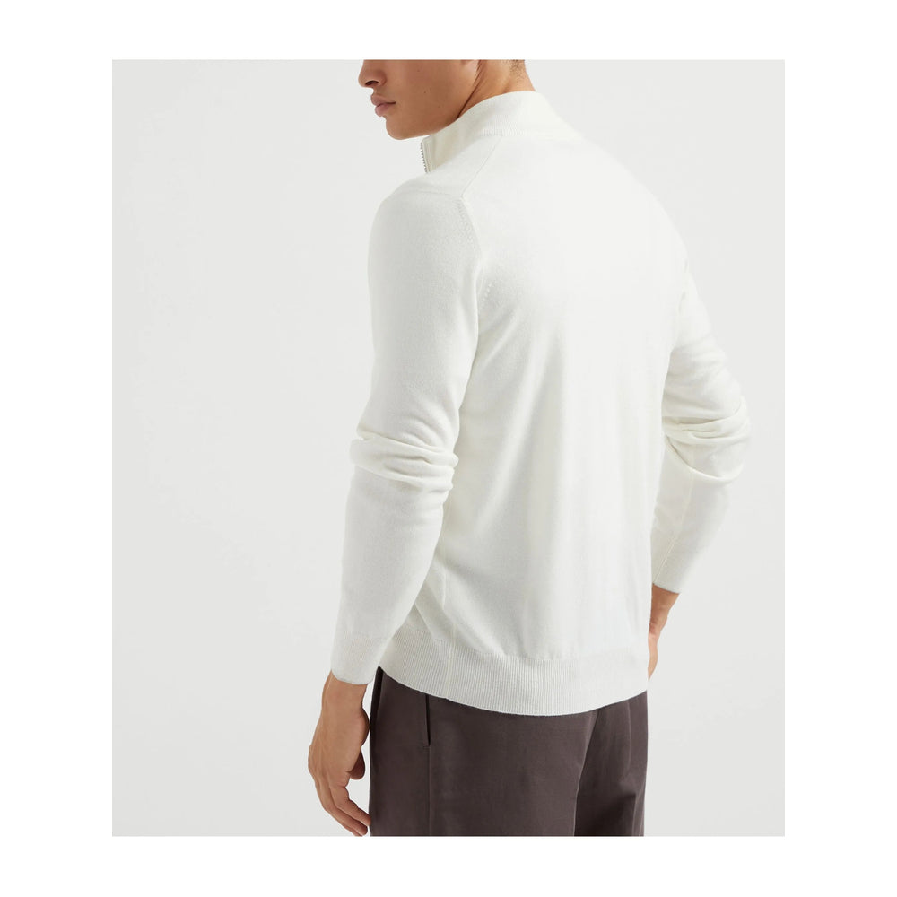 Brunello Cucinelli Brunello Cucinelli White Sweaters & Knitwear - Cardigans Men