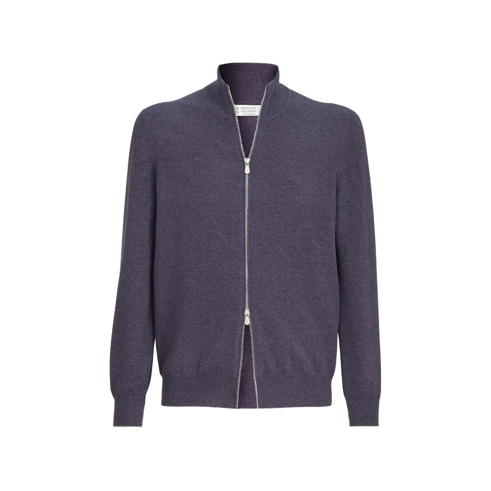 Brunello Cucinelli Purple Sweaters & Knitwear - Cardigans Men