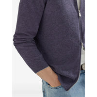 Brunello Cucinelli Purple Sweaters & Knitwear - Cardigans Men