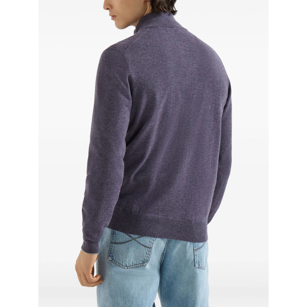 Brunello Cucinelli Purple Sweaters & Knitwear - Cardigans Men