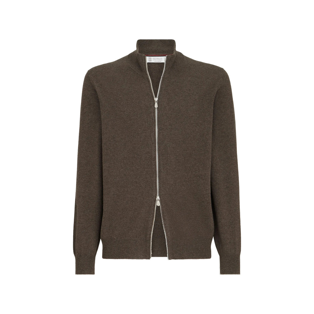 Brunello Cucinelli Brown Sweaters & Knitwear - Cardigans Men