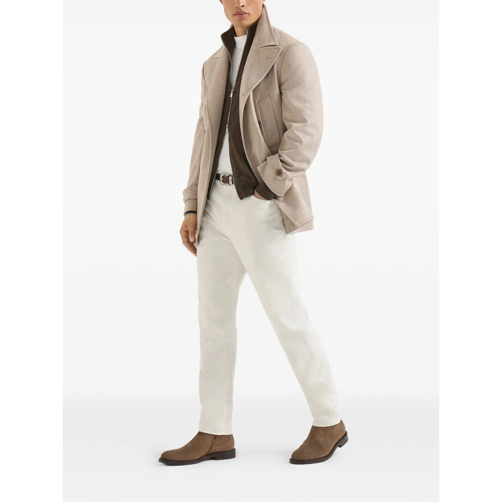 Brunello Cucinelli Brown Sweaters & Knitwear - Cardigans Men