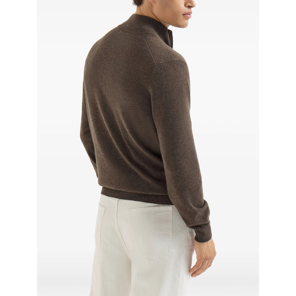 Brunello Cucinelli Brown Sweaters & Knitwear - Cardigans Men