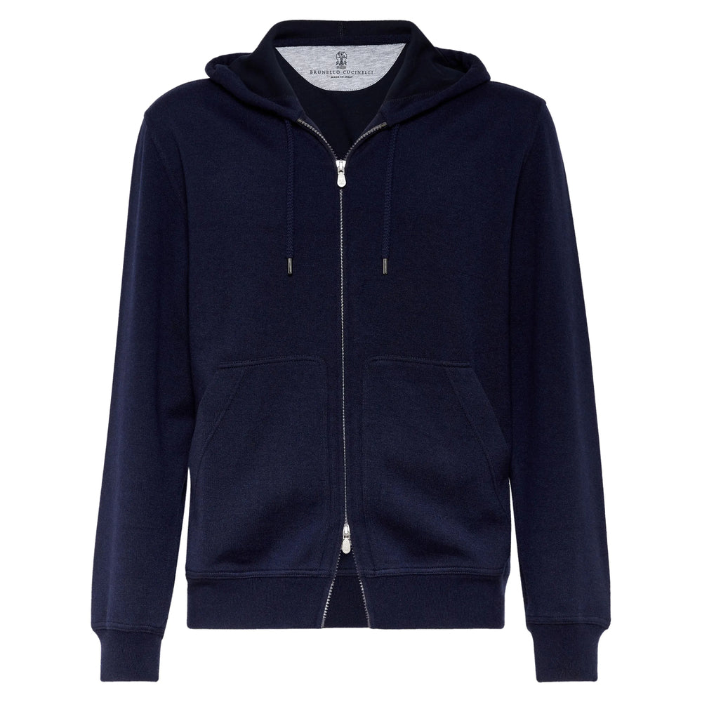 Brunello Cucinelli Brunello Cucinelli Blue Sweaters & Knitwear - Hoodies Men