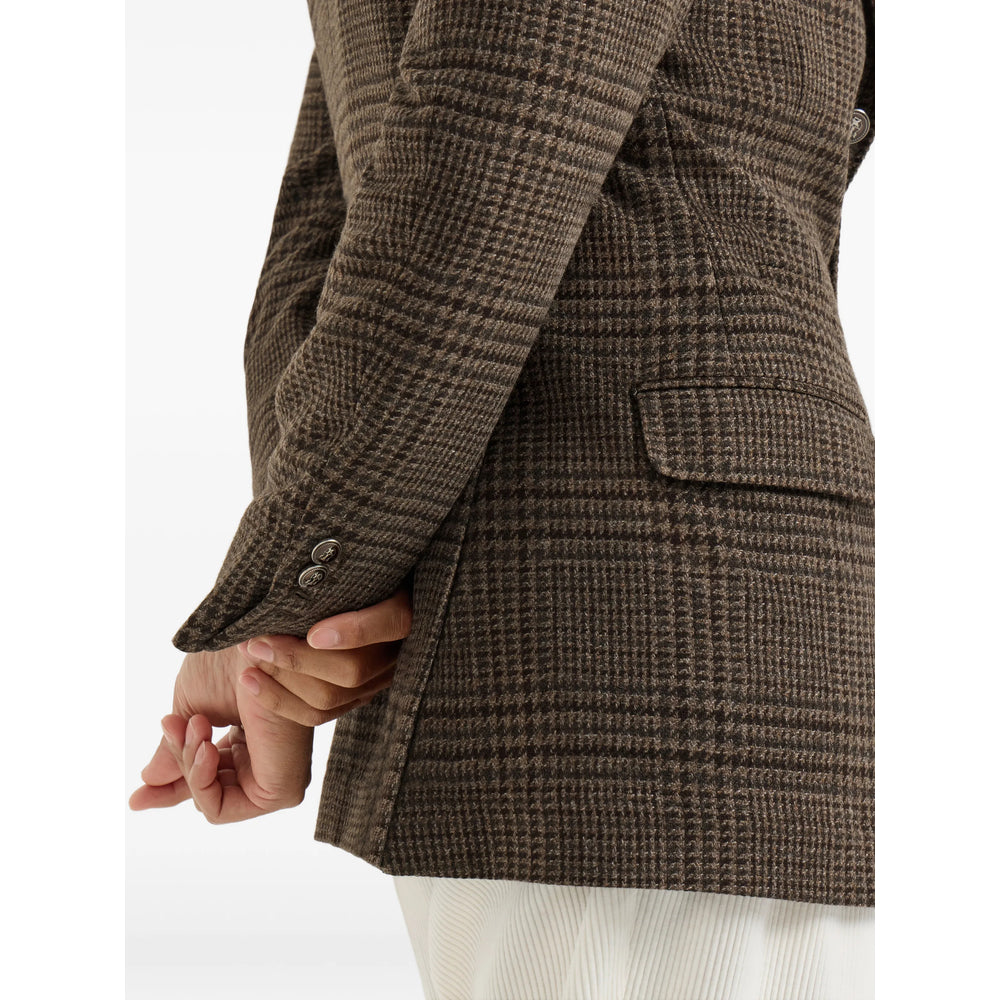 Brunello Cucinelli Brunello Cucinelli Brown Jackets - Blazers Men