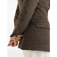 Brunello Cucinelli Brunello Cucinelli Brown Jackets - Blazers Men