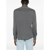 Brunello Cucinelli Grey Shirts Men
