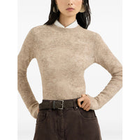 Brunello Cucinelli Brunello Cucinelli Neutrals Knitwear - Jumpers Women
