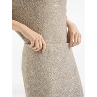 Brunello Cucinelli Brunello Cucinelli Neutrals Skirts - Pencil Skirts Women