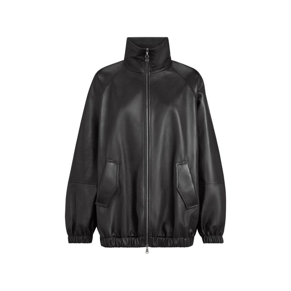 Brunello Cucinelli Black Jackets - Bomber Jackets Women