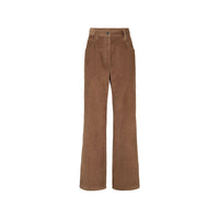 Brunello Cucinelli Brown Trousers - Straight Trousers Women