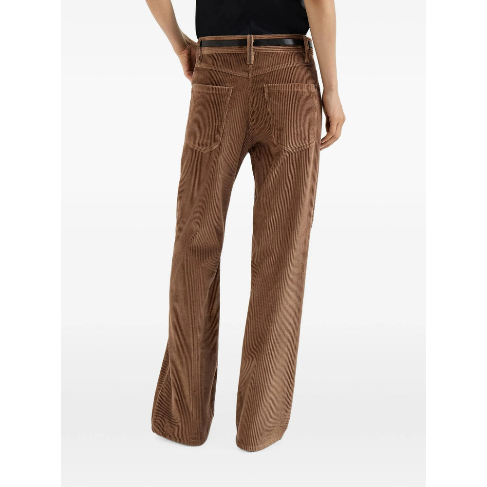 Brunello Cucinelli Brown Trousers - Straight Trousers Women