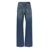 Brunello Cucinelli Blue Denim - Wide-Leg Jeans Women
