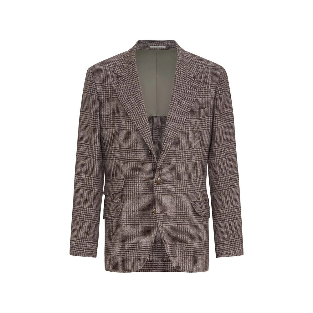 Brunello Cucinelli Brown Jackets - Blazers Men