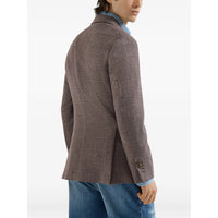 Brunello Cucinelli Brown Jackets - Blazers Men