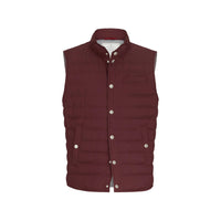 Brunello Cucinelli Red Jackets - Waistcoats & Gilets Men