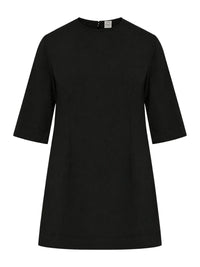 Toteme Women Cotton Top With Short Sleeves
