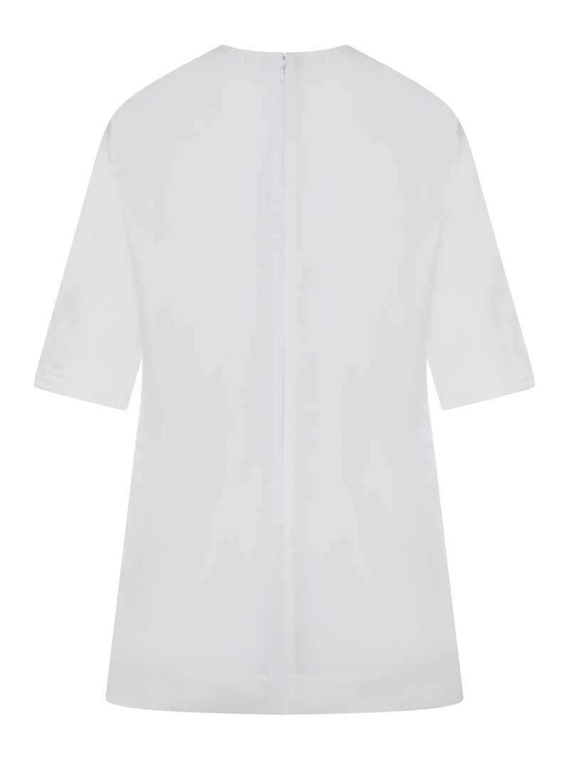 Toteme Toteme Women Cotton Top With Short Sleeves